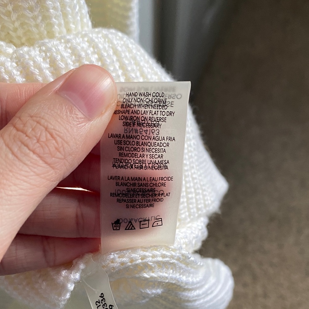 Women’s Calvin Klein Cream Sweater - Picture 9 of 14